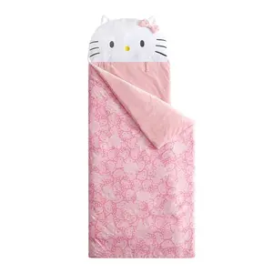 Kids' Cozy Glow in the Dark Sleeping Bag for Camping, Hiking, Bedtime Fun