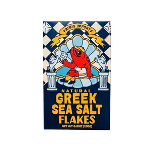 Natural Greek Sea Salt Flakes - Natural Sea Salt Flakes for Cooking and Seasoning