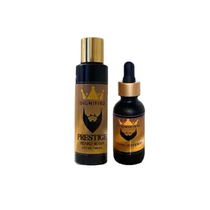 Dignified Prestige Beard Care Kit with Beard Wash and Premium Beard Oil - Hair Care, Comfort, Restore Aloe Vera, Nourishing