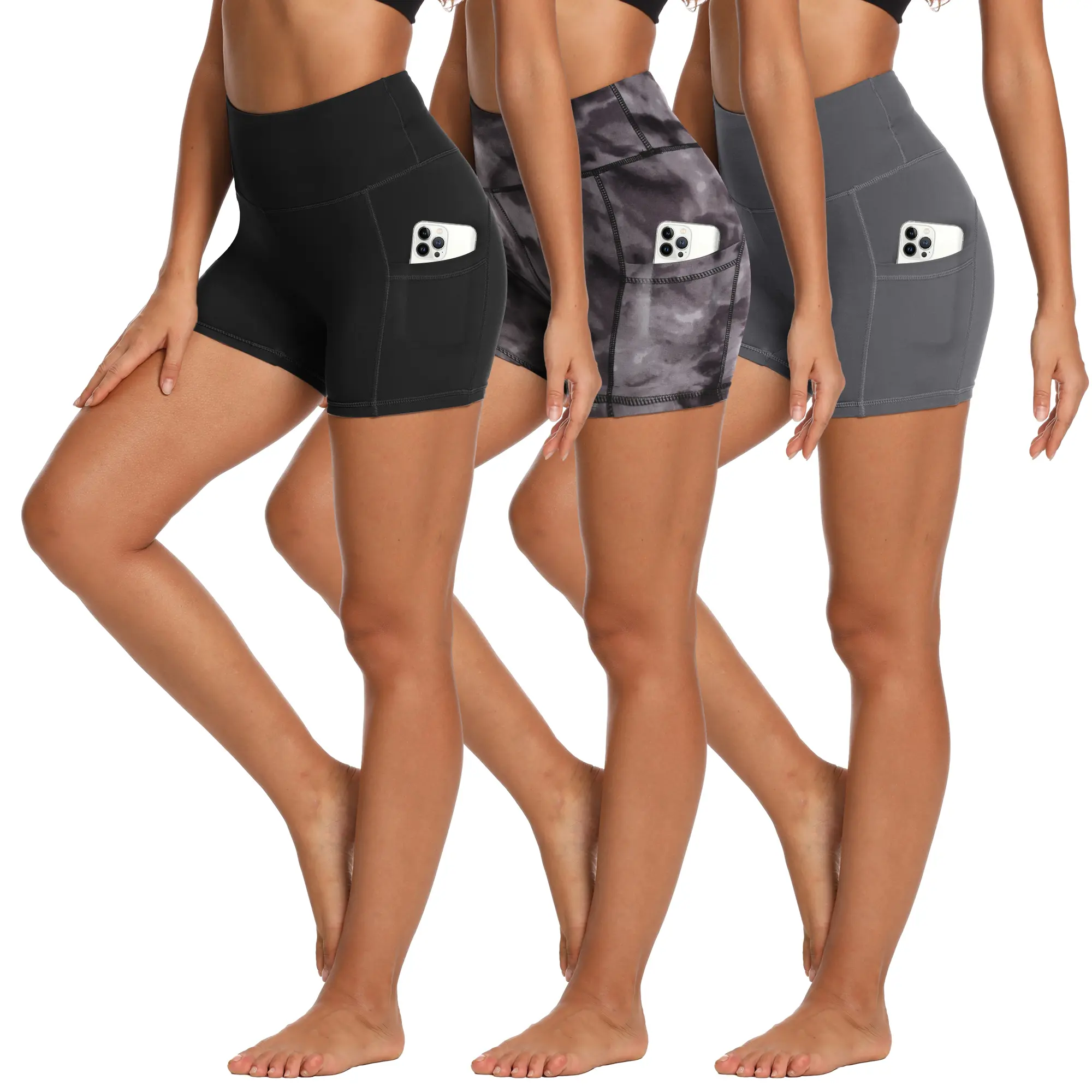 Black/ Black Tie Dye/ Dark Grey