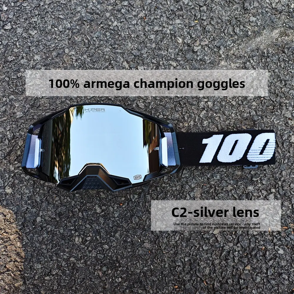 Off-Road Motorcycle Goggles, Dust-Resistant Eye Protection for Outdoor Riding, Skiing, and SCVCN Riding