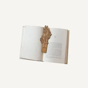 Fiddle Leaf Fig Wood Bookmark | Plant Lover Gift