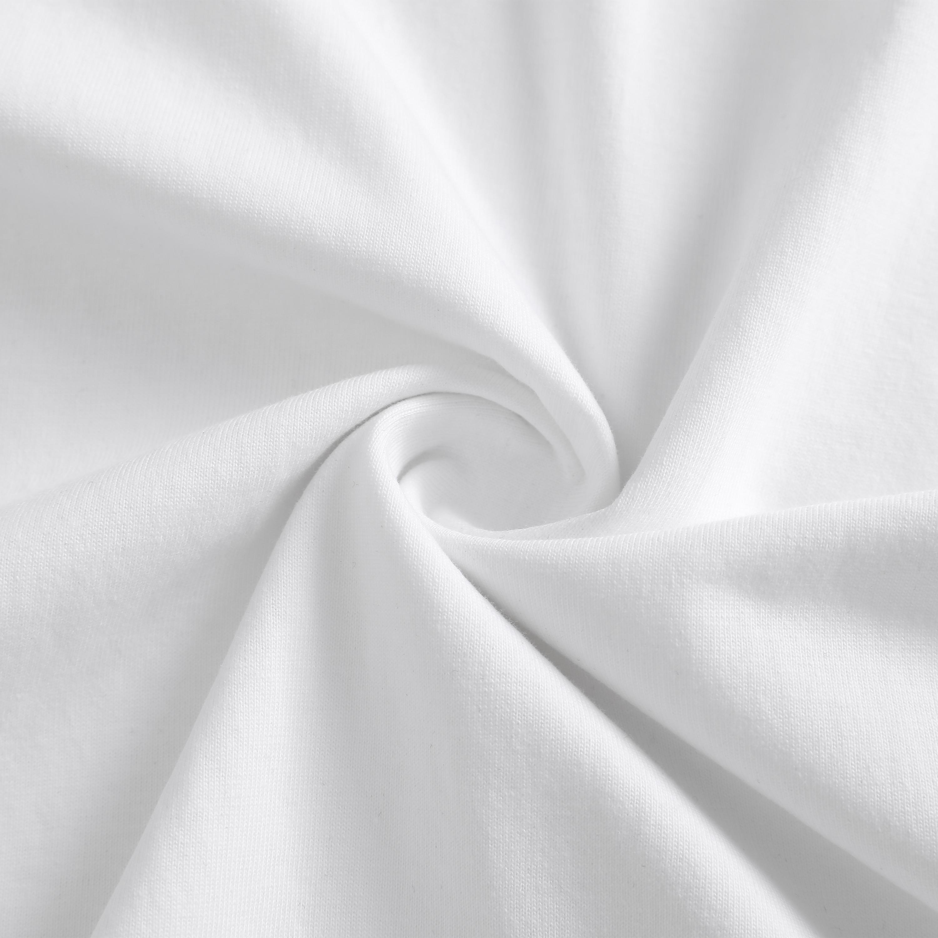 Unisex summer solid-color short-sleeve T-shirt made of pure cotton, relaxed drop-shoulder fit, moisture-wicking and breathable, skin-friendly and comfortable.