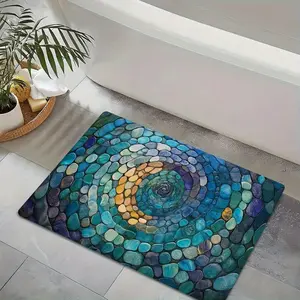 'VIKAMA Diatom Mud Bathroom Mat Cobblestone Carpet Bathtub Mat Toilet Floor Mat Kitchen Rug Door Mat Welcome Carpet Home Decorati'