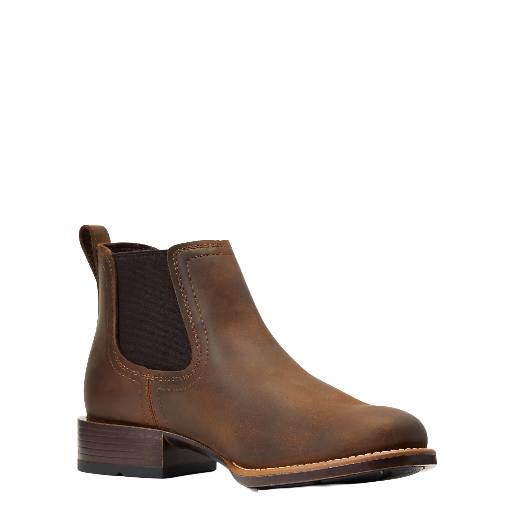Ariat Men's Booker Ultra Distressed Brown Round Toe Boots 10040374 Ariat Men's Booker Ultra Distressed Brown Round Toe Boots 10040374