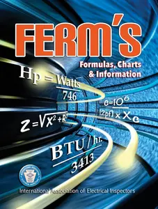 Ferm's Formulas, Charts & Information book