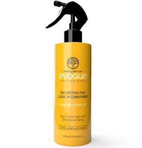 EVOQUE PROFESSIONAL Healthy Care Protective Two-Phase Leave-In Conditioner 400ml - Lightweight Detangling & Color-Protecting Spray for All Hair Types with UV & Heat Protection