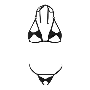 SHERRYLO Butterfly Micro String Bikini Extreme Sexy Bikinis Sets for Women Tiny String Bottom Mini Microkini Tanning Swimsuits Womens Halter Tannning Buiquini Swimsuit