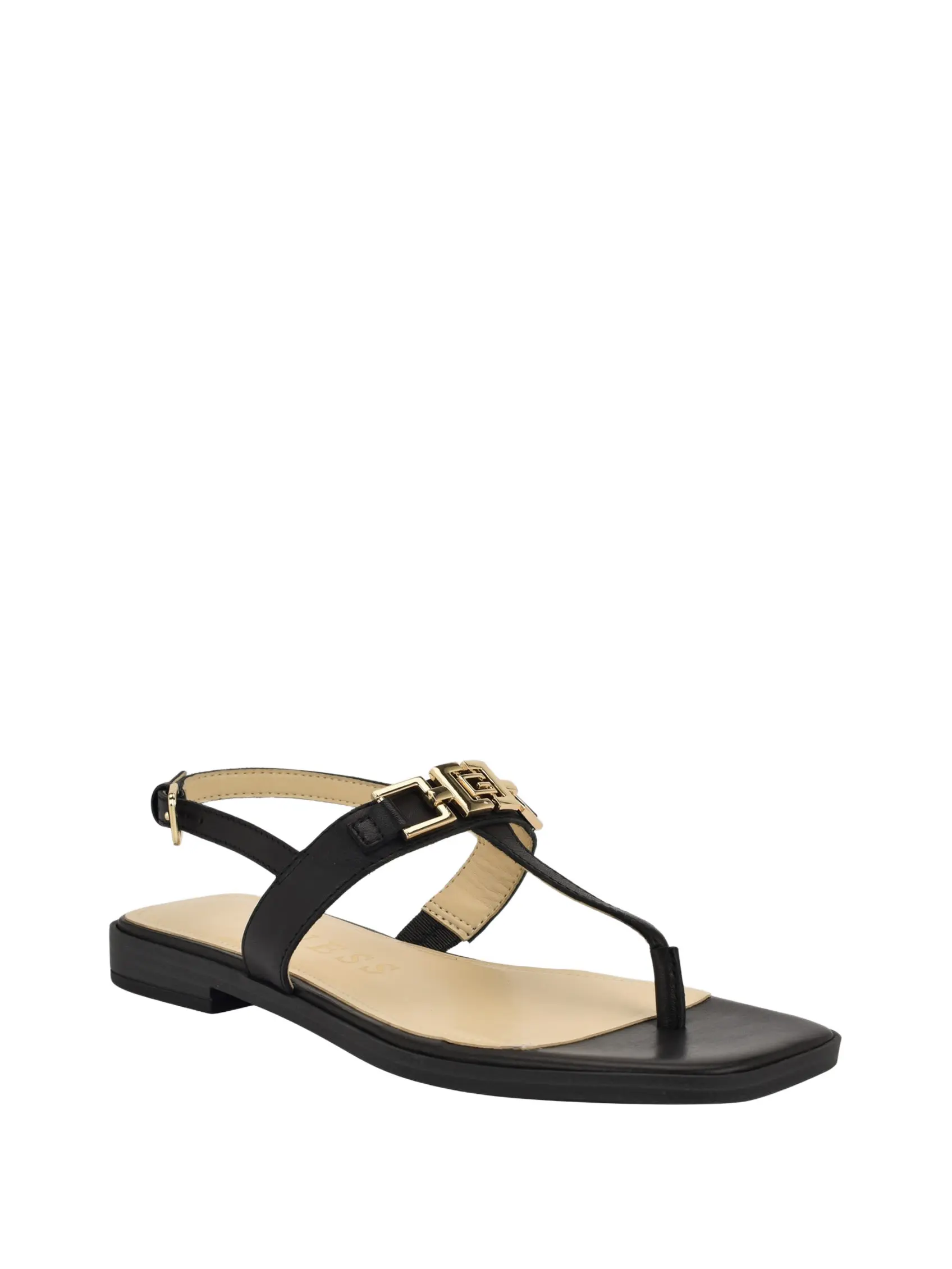 GUESS Female Reality T-Strap Sandals