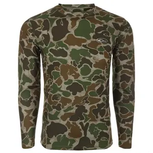 Drake Waterfowl EST Camo Performance Long-Sleeve Crew