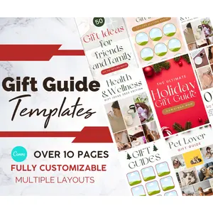 Holiday Gift Guide Pinterest Pin Templates