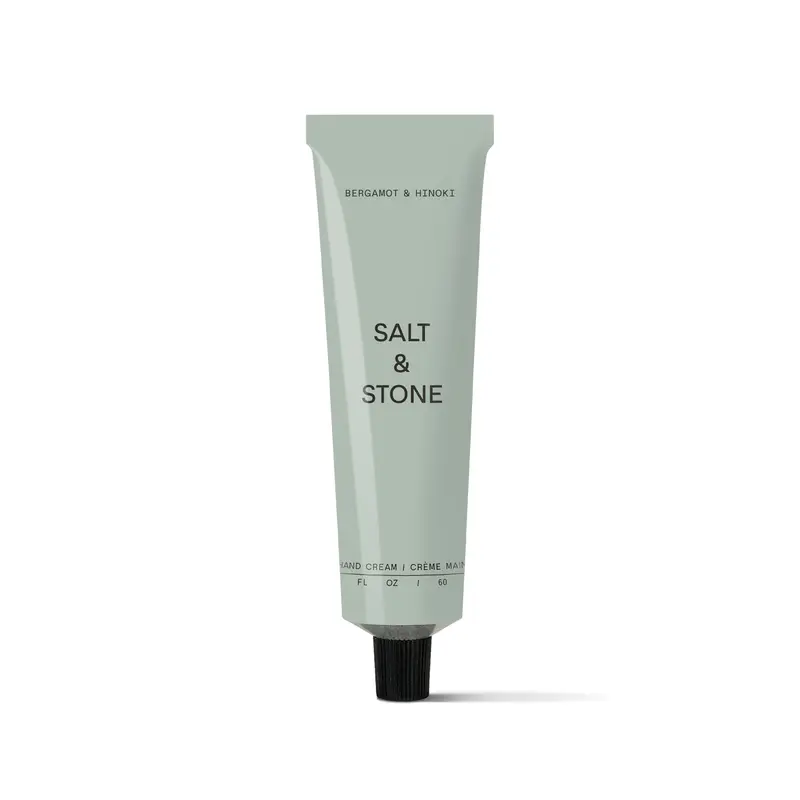 Salt & Stone Hand Cream (60 ml) - Unisex Hand Cream for Women and Men, Hydrates, Nourishes & Softens Skin, Cruelty-Free & Vegan, Unisex Body Care
