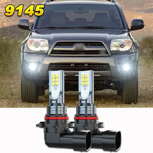 FOR Toyota 4Runner 2003 2004 2005 Pair 9145 9140 H10 Light Fog Lights Bulbs 6000k
