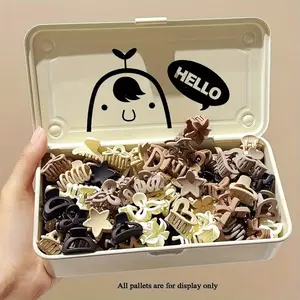 Cute Small Hair Clips For Girls - Trendy Non-Slip Hairpins (Daily Outfits/Birthday/Travel/ Festive Wear) - Perfect Gift For Teens, BFFs & Best Friends - Durable Hair Accessories With Cute Designs