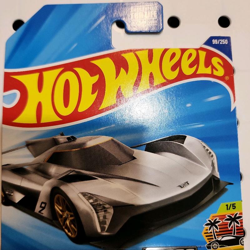 Hot Wheels 2025 K Case ZAMAC Cadillac Project GTP Hypercar