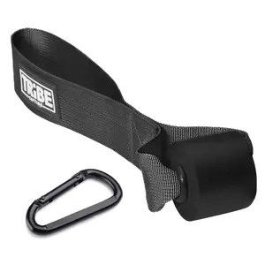Tribe Heavy Duty Door Anchor with Carabiner Secure Door Attachment for Resistance Bands & Home Workouts Portable Exercise Accessory for Full Body Training