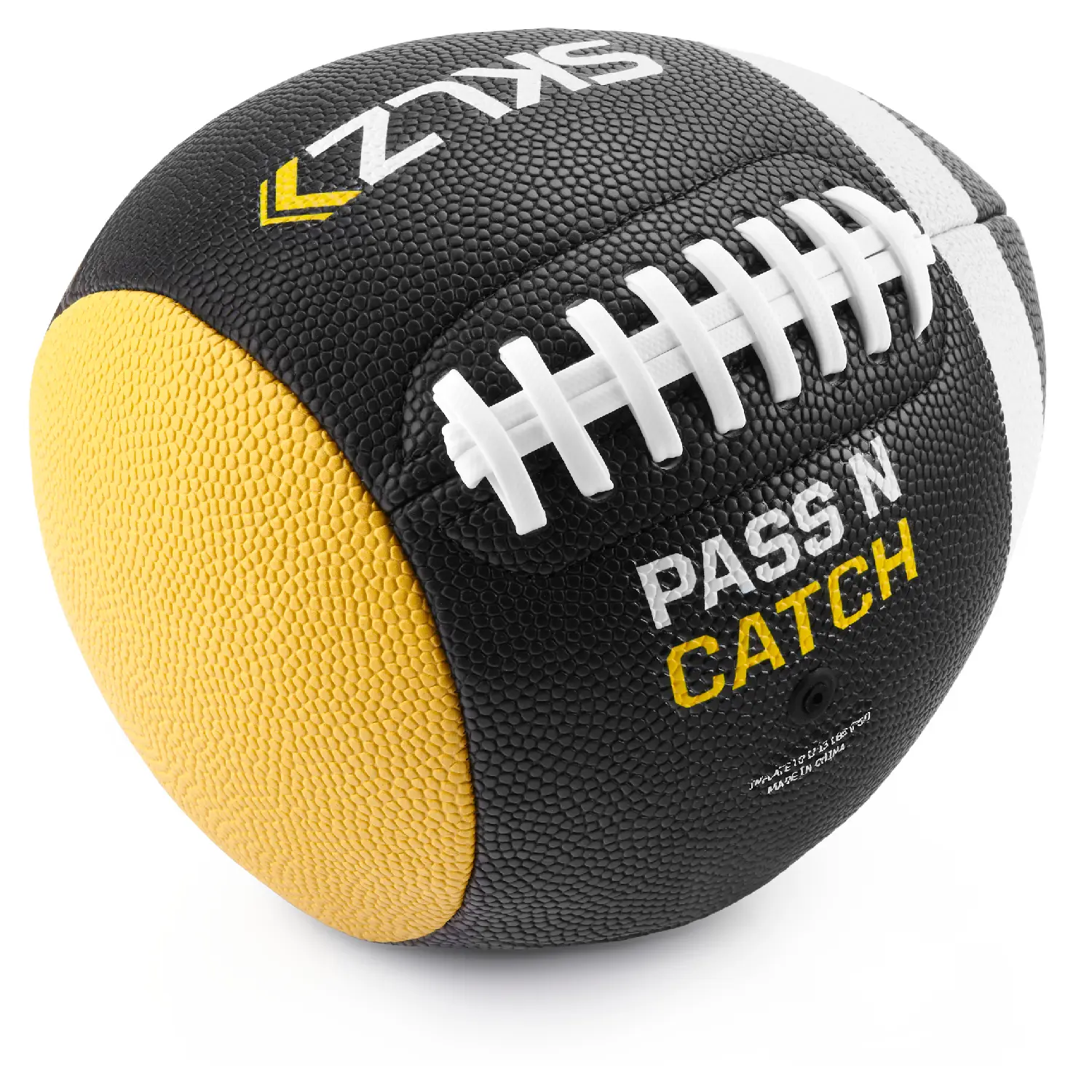 SKLZ Pass-N-Catch Football for Kids Ages 8-13 - Durable Rebounder for Hand-Eye Coordination & Reaction Time Practice - 1 Pack