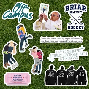 10 Ops (NOT COMBO 10) Off Campus Garrett Graham Stickers, Dean Di Laurentis - John Tucker - John Logan - The Deal sticker