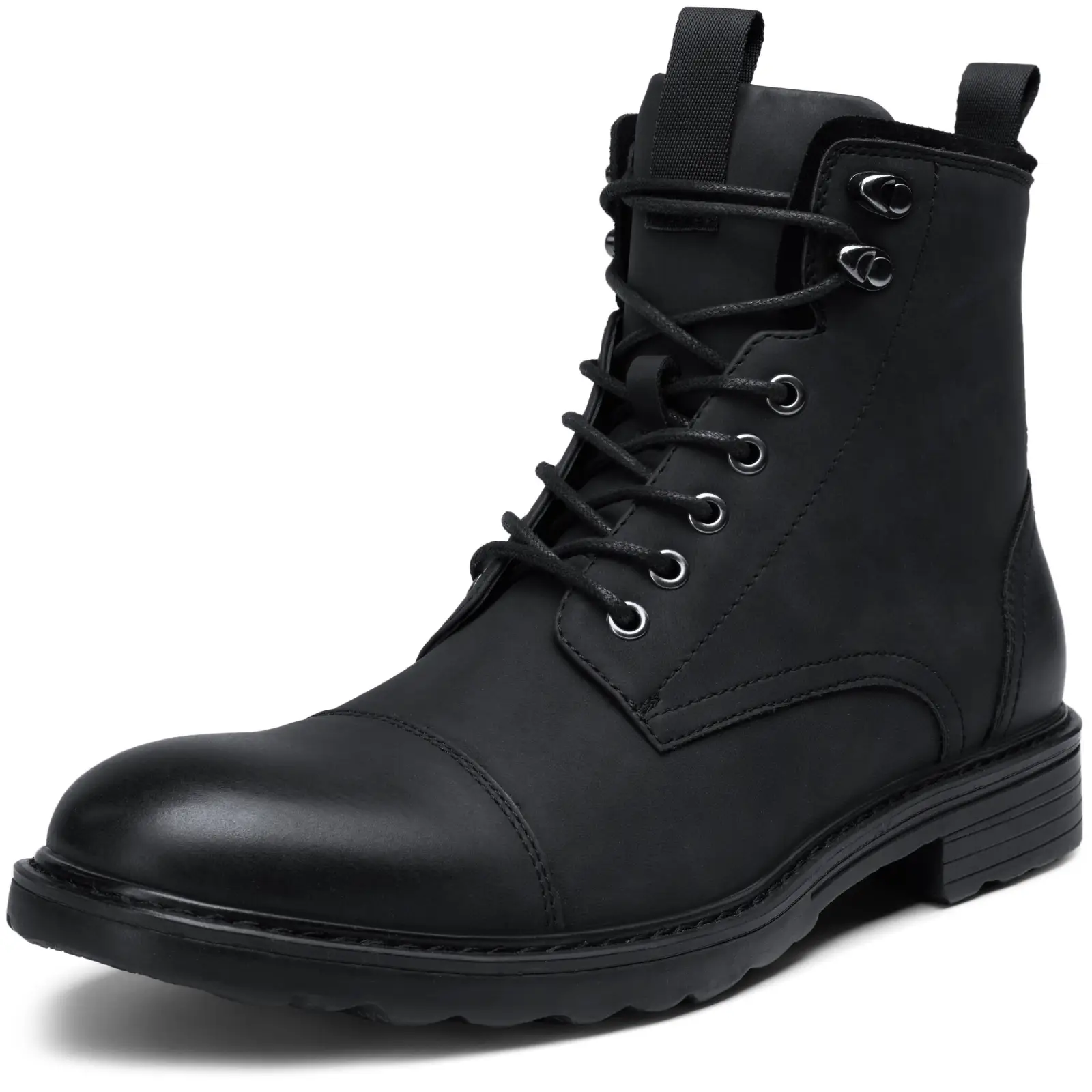 Motorcycle Casual Boots For Men Zipper Fashion Chukka Boots Men's Boots