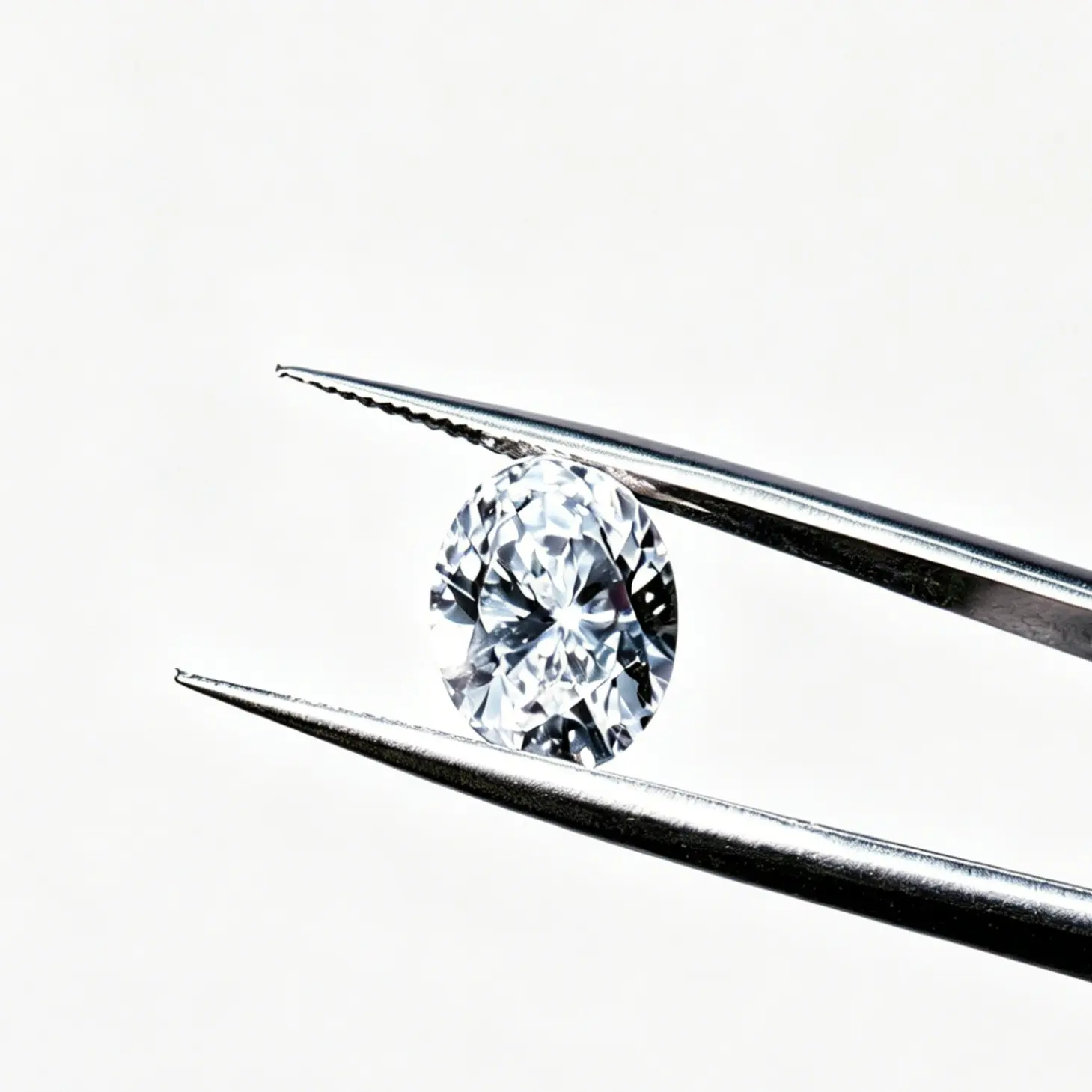 Unisex HPHT Lab-Grown Synthetic Diamond Rings, Artificial Gemstone Jewelry Accessories