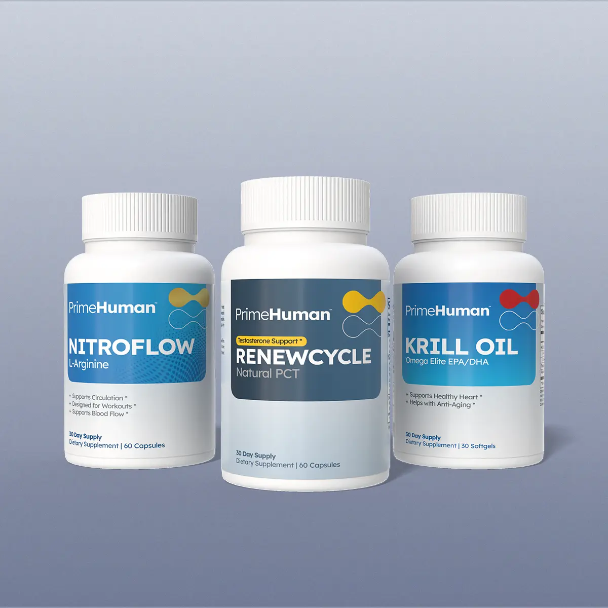 Prime Male Performance Stack - Performance, Recovery & Confidence - 30 Day Supply