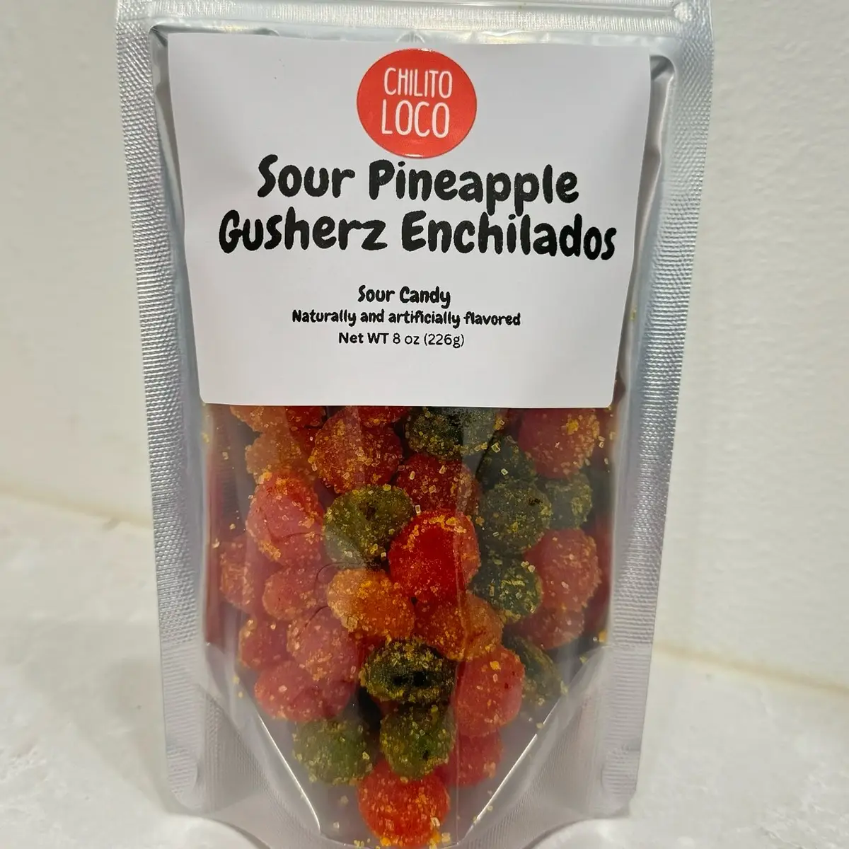 Sour Pineapple Gusherz Enchilados