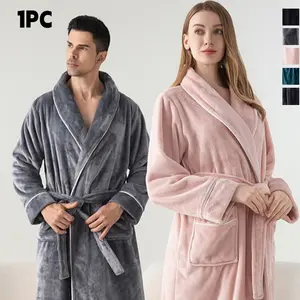 Soft Flannel Wearable Blanket/robe/pajama Set, Nightwear, Comfortable Breathable, Unisex, Modern Design, Winter Robe with Belt, Dual Pockets, Sizes M to Xxxl