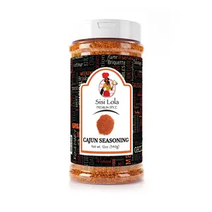 SISI LOLA Cajun Seasoning - Versatile Seasoning for Cajun Flavors in a Convenient Jar
