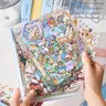 49-Piece 3D Scene Stickers Box, Aesthetic Kawaii Planner Stickers, Scrapbook Supplies for Diary DIY Craft Projects (Toys & Hobbies, Scrapbooking & Stamping)