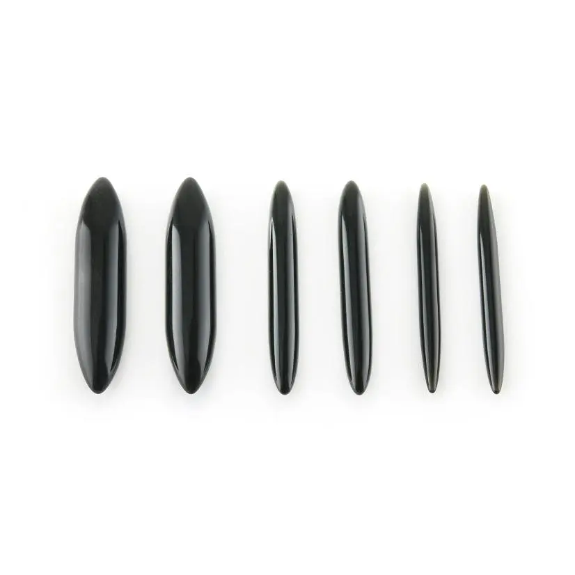 Obsidian Stone Septum Spike Obsidian Stone Septum Spike