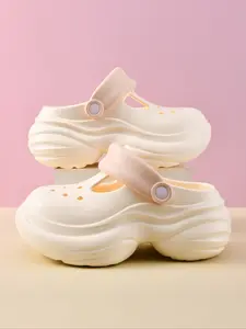 Comfortable Women's Mary Jane Shoes, Lightweight Eva Material, Thick Sole Height Increase, Sizes 36-41, Perfect for Various Occasions, Walking Shoes