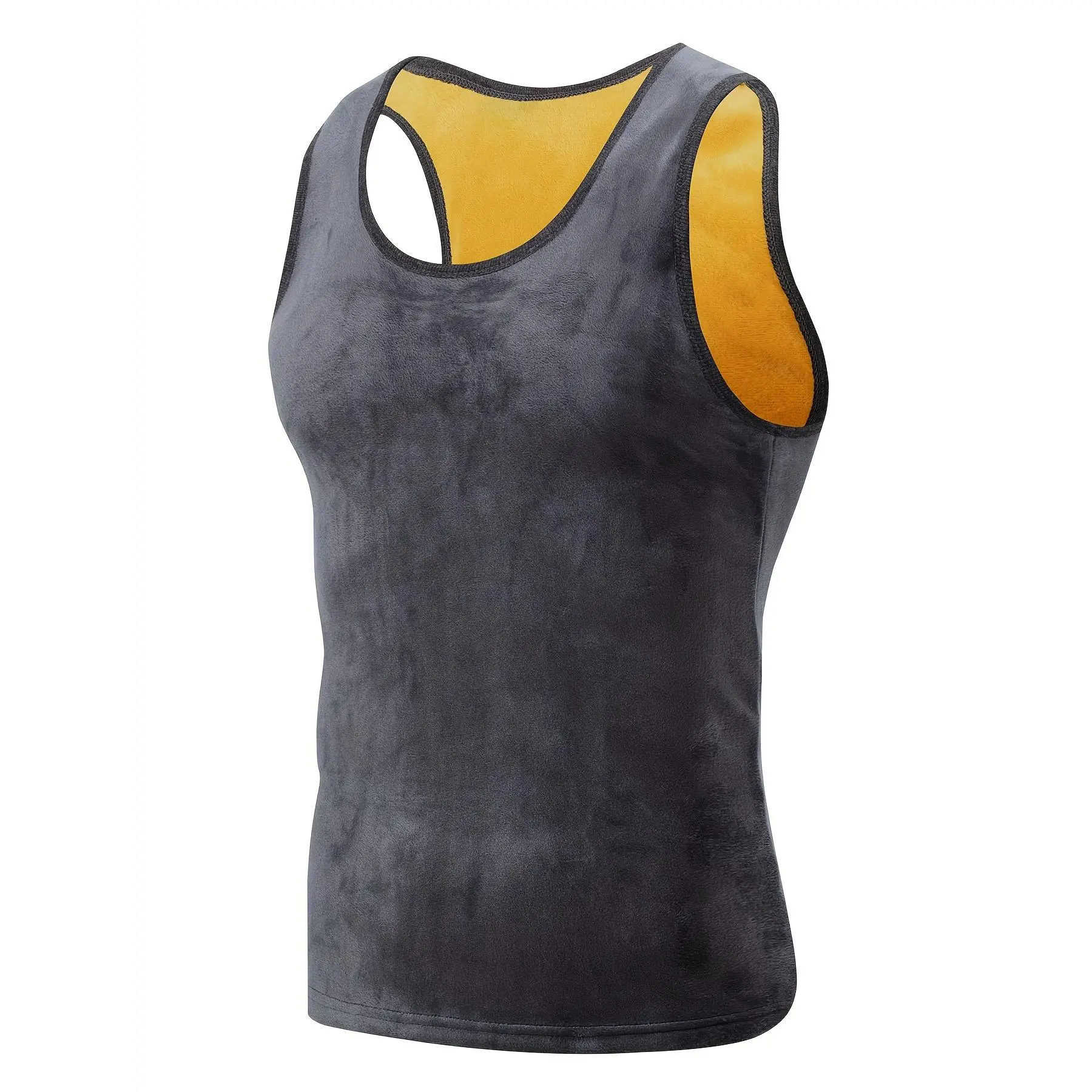3pcs Men's Ultra-Soft Fleece-Lined Thermal Vests - Dual-Sided, Warm & Cozy for Winter