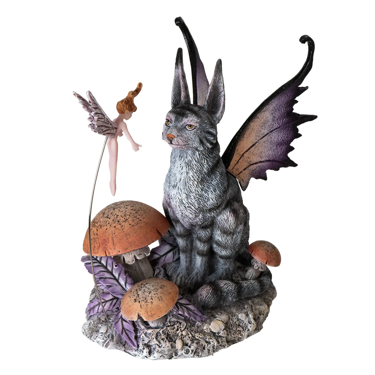Curious Encounter Fairy Cat Figurine by Amy Brown