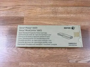 OPEN BOX Xerox Phaser 6600 WorkCentre 6605 Cyan Toner 106R02241- FedEx 2Day Air!