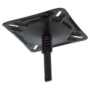 Springfield Marine  7 x 7 in. KingPin Swivel Seat Mount with Spring E-Coated