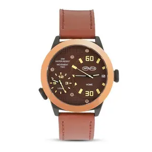 Viator Brown Infinitus Watch - High Quality Timepiece for Men