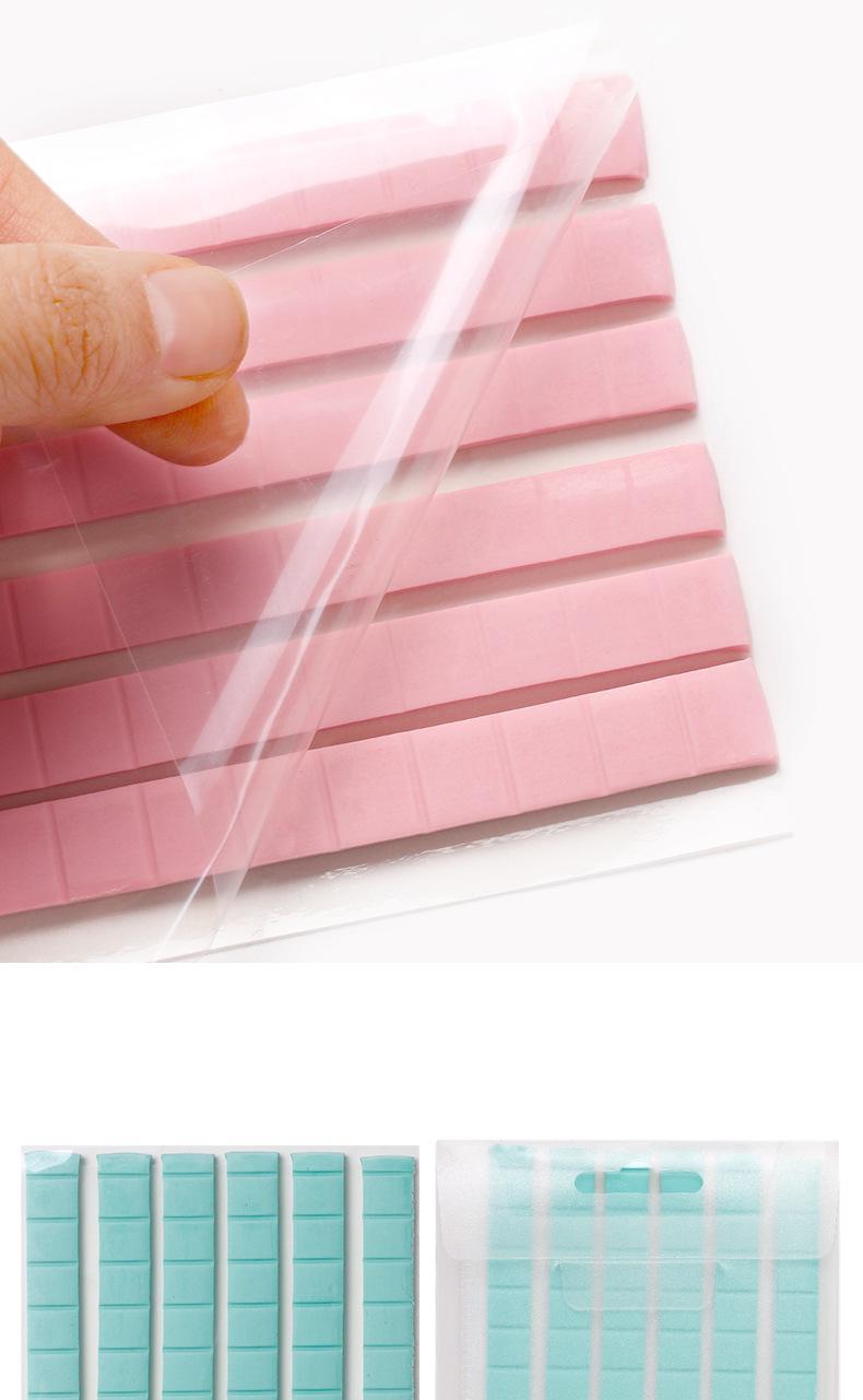 Nail practice tools 96 pieces/pack of clay nail plates, non marking putty, universal clay fixation builder gel brush trendy nail