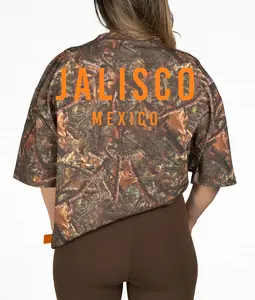 Camo State Oversized Tee