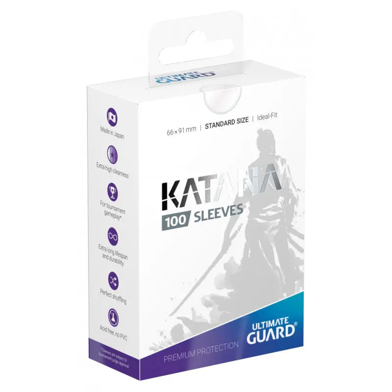 Katana Standard Sleeves 100 ct - Transparent