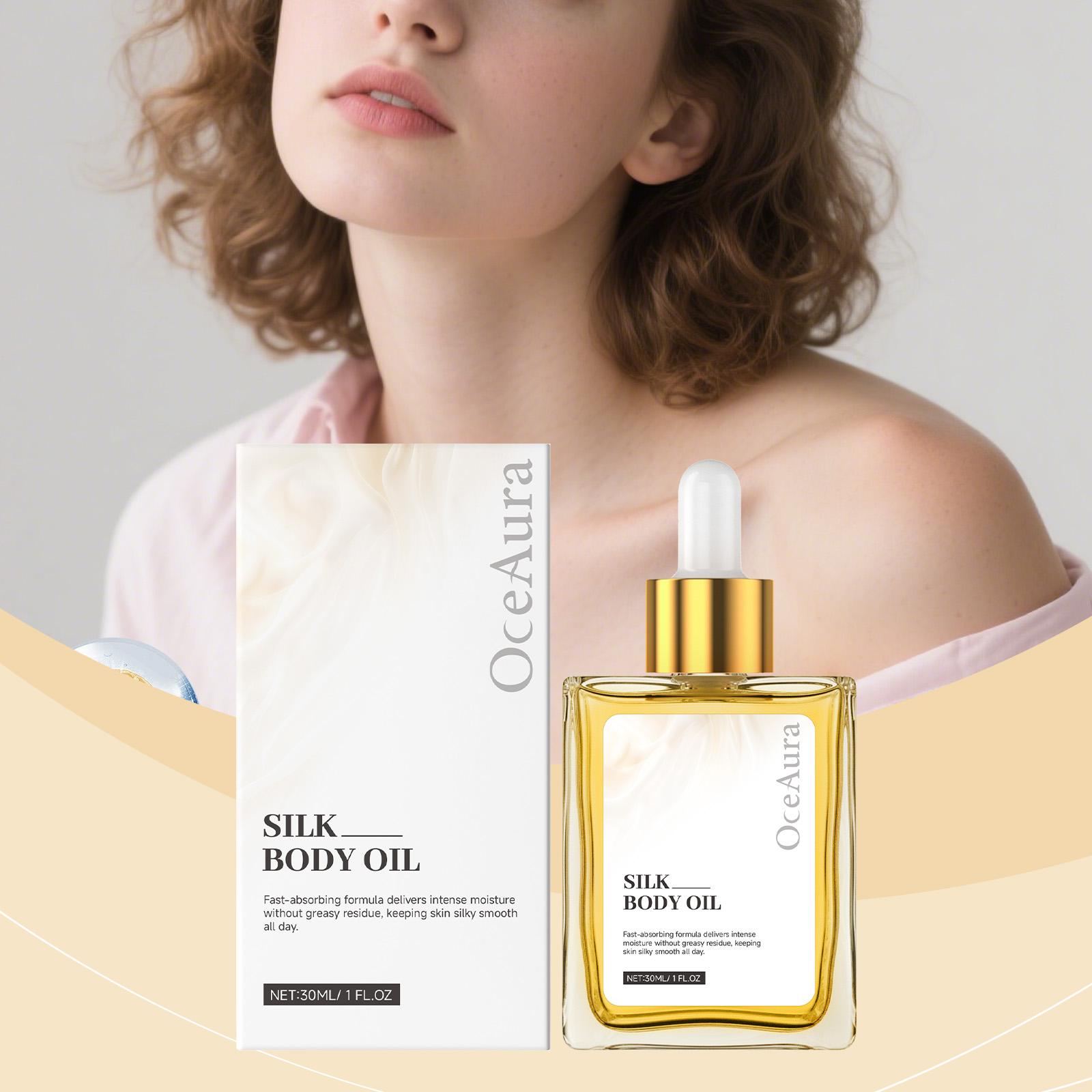 Silky Body Oil for Hydrated Glow | Lightweight, Non-Greasy & Fast-Absorbing Skin Care