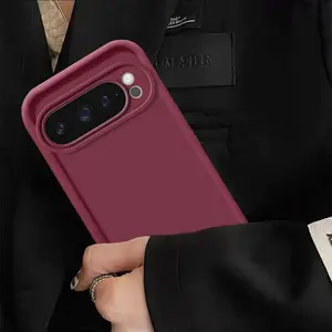 Suitable for Google phone cases, Cover, suitable for Google Pixel 7, 8, 9, 10 Pro, A, XL models of phone cases, four colors to choose from, pure color Protective phone cases, simple, no extra patterns, perfect as a gift