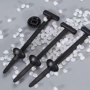 100Pcs Nylon Universal Cable Tie Buckle, HeavyDuty Self-Locking Nylon Zip Ties Holder, Multipurpose Plastic Cable Ties Tool for Car DailyRepair Wire