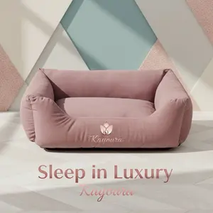 Kayoura Custom High Quality Small to XL Sustainable Cat Bed Dog Sofa Bed for Pets Sleep in Luxury