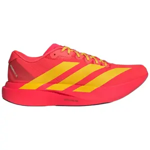 Adidas Men's Red/Gold Adizero Evo SL Sneakers, JQ4442