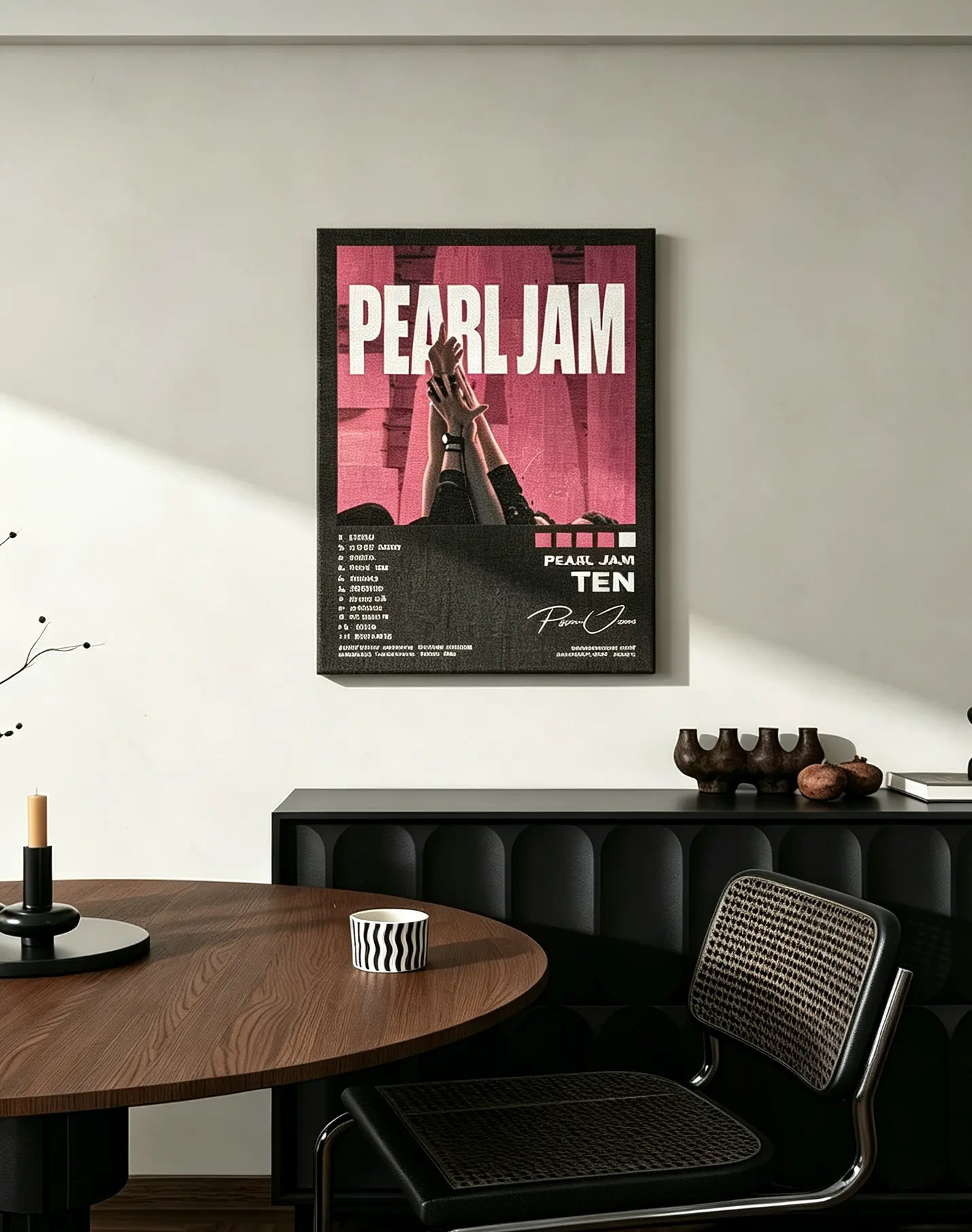 Pearl Jam - 10 Album Cover Print, Unframed Music Wall Art, Room Decoration, Fan Gift for Home Supplies