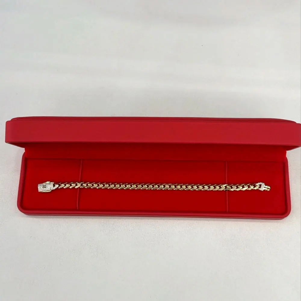 Monaci 10k Bracelet Size 7 - Stylish and Durable Design