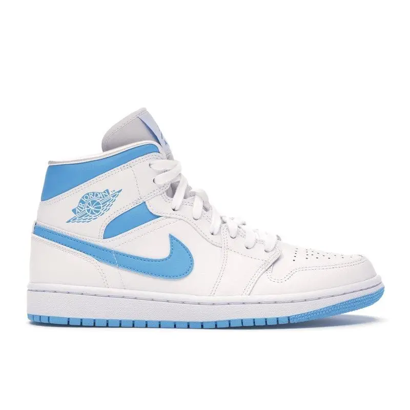 Jordan Women's 1 Mid UNC, from StockX