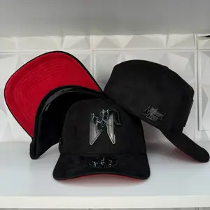 CT Nata Cano SnapBack Hat-Black/red sude