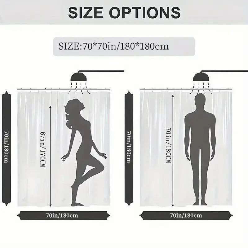 1/4pcs Valentine's Day Highland Bull Pattern Shower Curtain Set, including shower curtain, toilet seat cover, rectangular mat, and U-shaped mat. Perfect for Bathroom Decoration Accessories, beautifying the space. Comes with 12 shower curtain hooks.