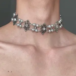 Women's Elegant Faux Pearl Necklace - Vintage-Inspired Luxury Gift, Suitable for Parties, Birthdays, Christmas